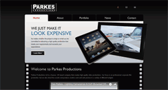 Desktop Screenshot of parkesproductions.com